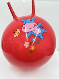 Мяч резиновый рожки 55см (80) Мяч резиновый рожки 55см (80)